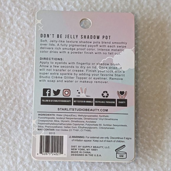 🌵3/$20🌵Don’t Be Jelly Shadow Pot VILLAIN Eyeshadow by Starlit Studio - Picture 7 of 7